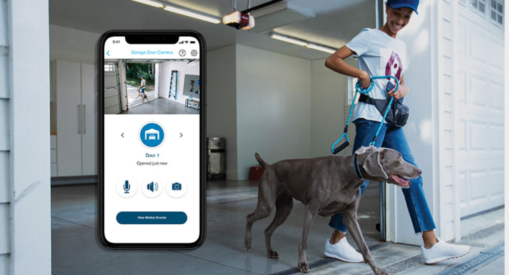 myQ app alert